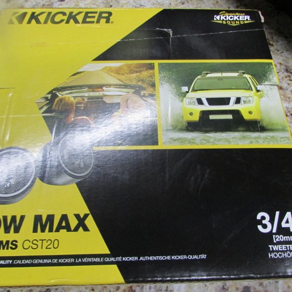 New open box, KISKER CS Series 3/4", 150W Max ?50W RMS CST20 - Picture 1 of 10